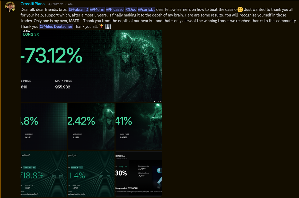 CrossfitPiano’s original trading results submission
